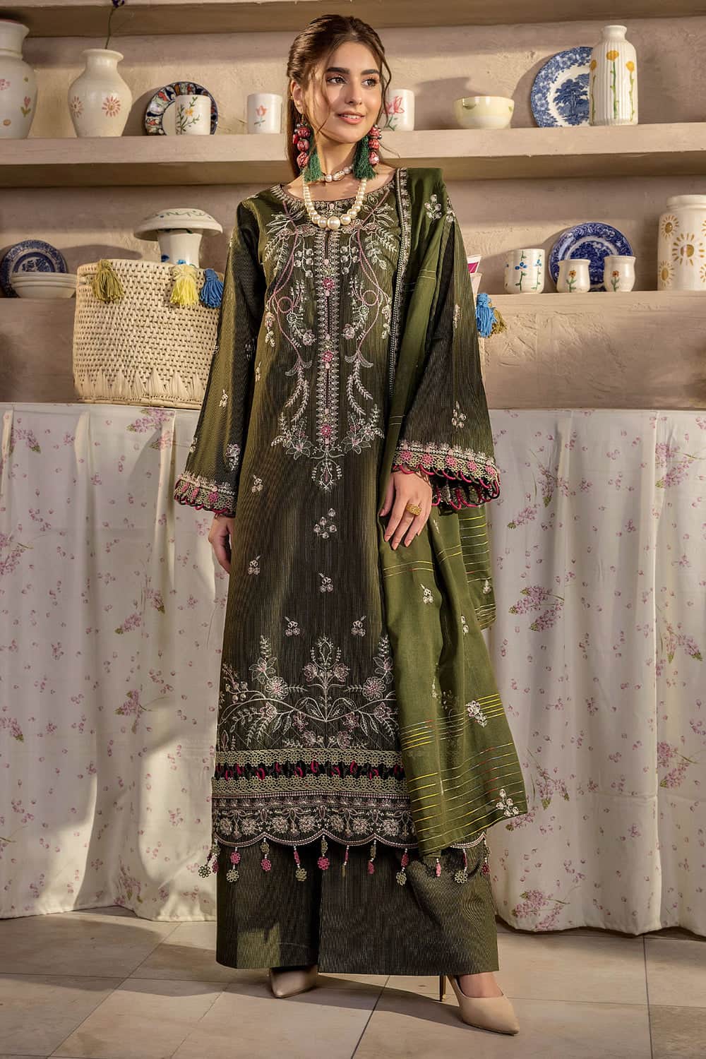 SAFWA MLP04| 3PC Unstitched VOL-3